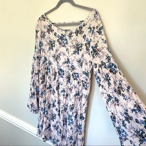 Audrey 3+1 baby doll dress open back size medium